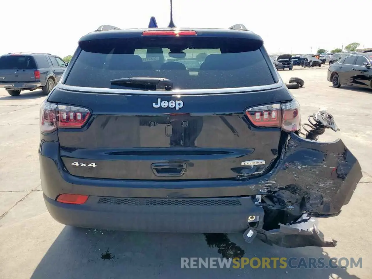 6 Photograph of a damaged car 3C4NJDBN9ST515927 JEEP COMPASS 2025