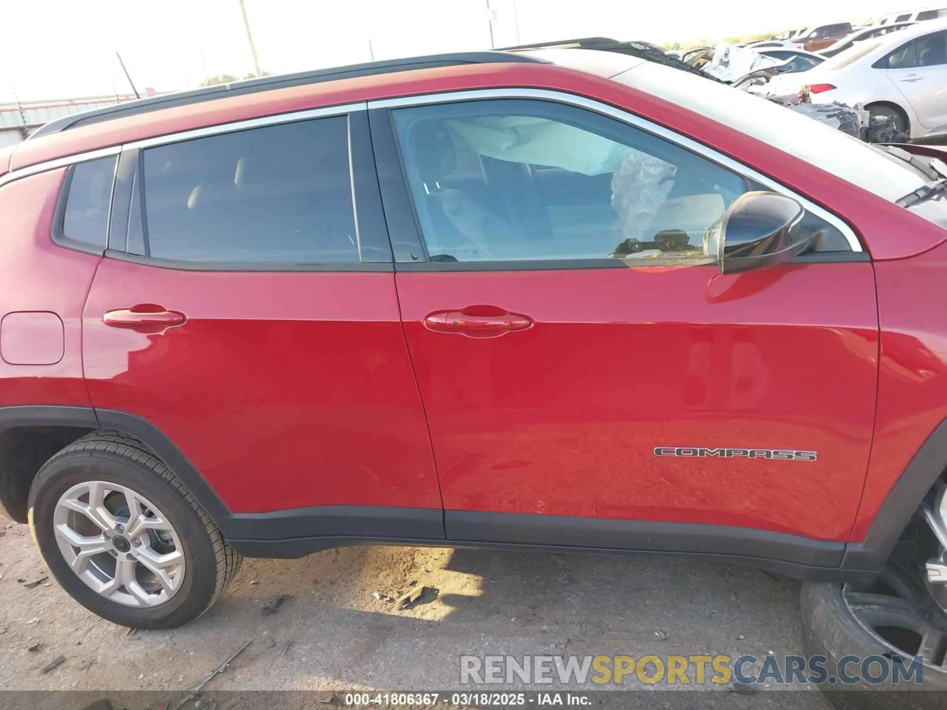 14 Photograph of a damaged car 3C4NJDBN9ST553240 JEEP COMPASS 2025