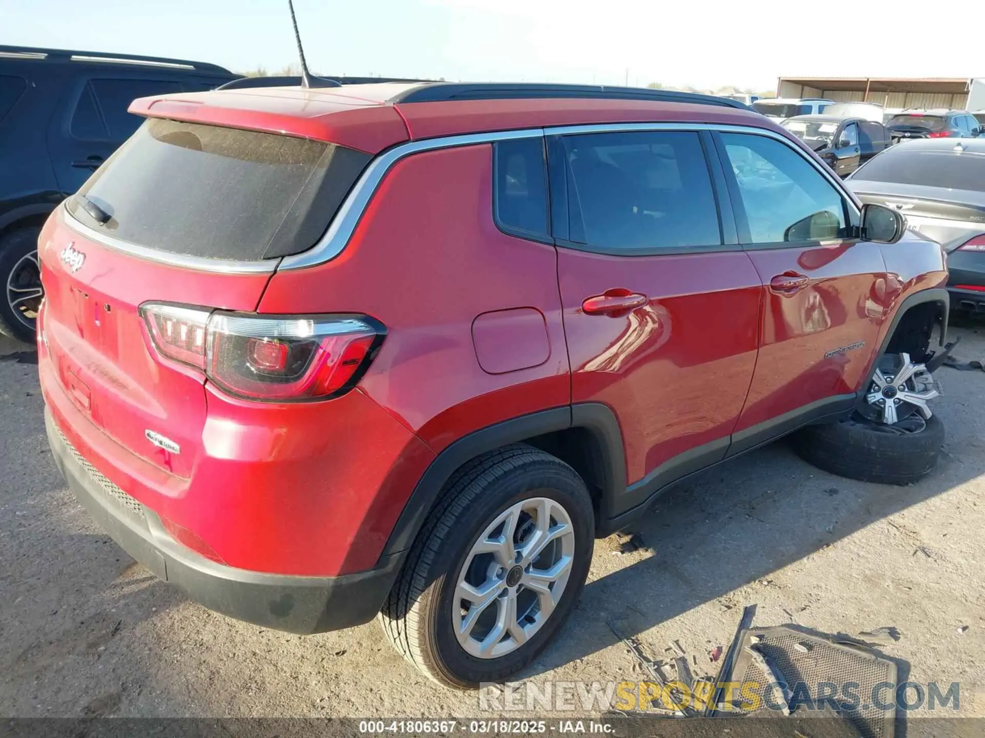 4 Photograph of a damaged car 3C4NJDBN9ST553240 JEEP COMPASS 2025