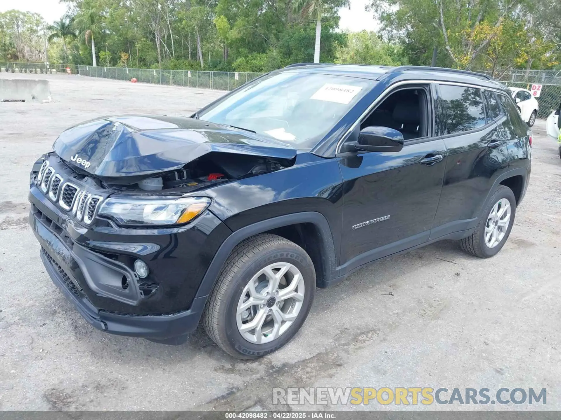 2 Photograph of a damaged car 3C4NJDBN9ST569440 JEEP COMPASS 2025