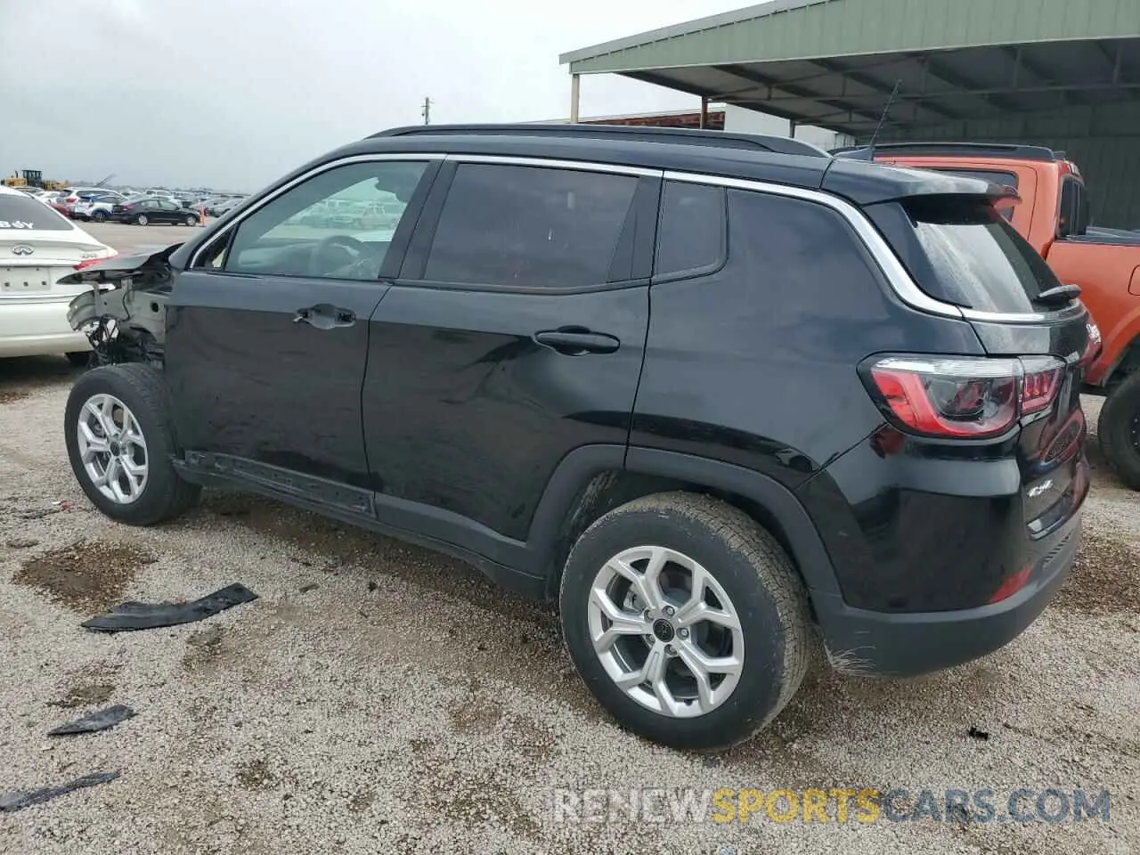 2 Photograph of a damaged car 3C4NJDBNXST524989 JEEP COMPASS 2025