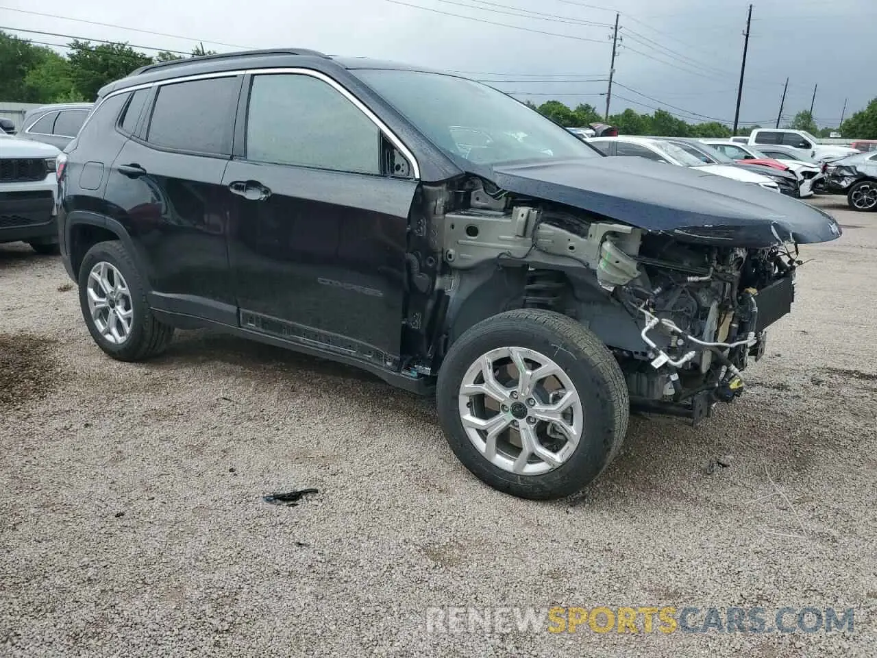 4 Photograph of a damaged car 3C4NJDBNXST524989 JEEP COMPASS 2025