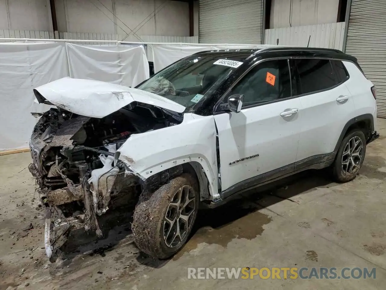 1 Photograph of a damaged car 3C4NJDCN1ST501518 JEEP COMPASS 2025