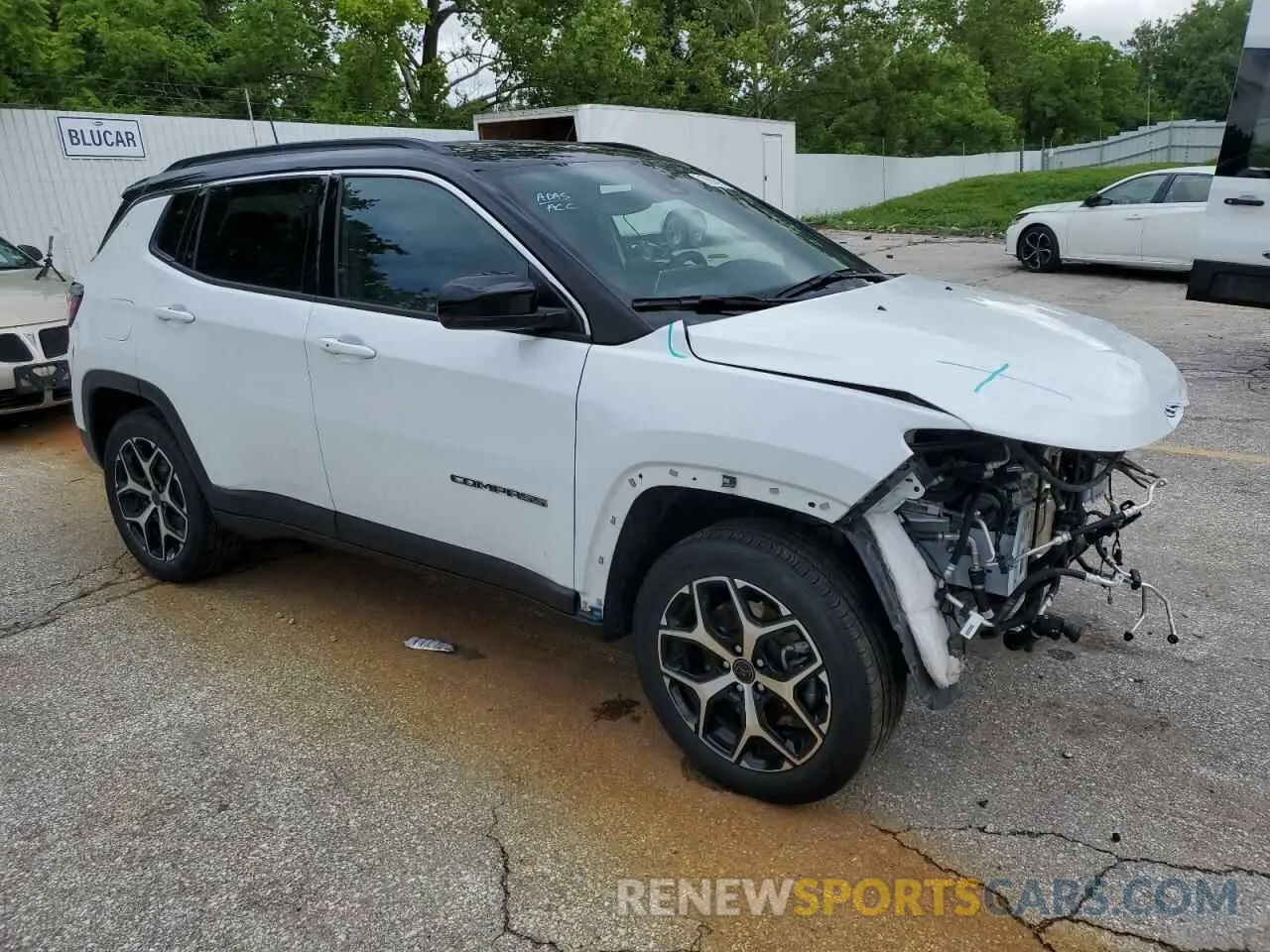 4 Photograph of a damaged car 3C4NJDCN1ST511370 JEEP COMPASS 2025
