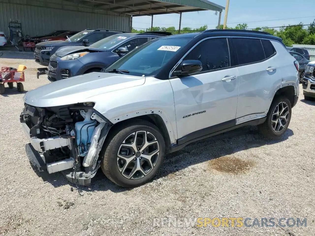 1 Photograph of a damaged car 3C4NJDCN2ST509949 JEEP COMPASS 2025