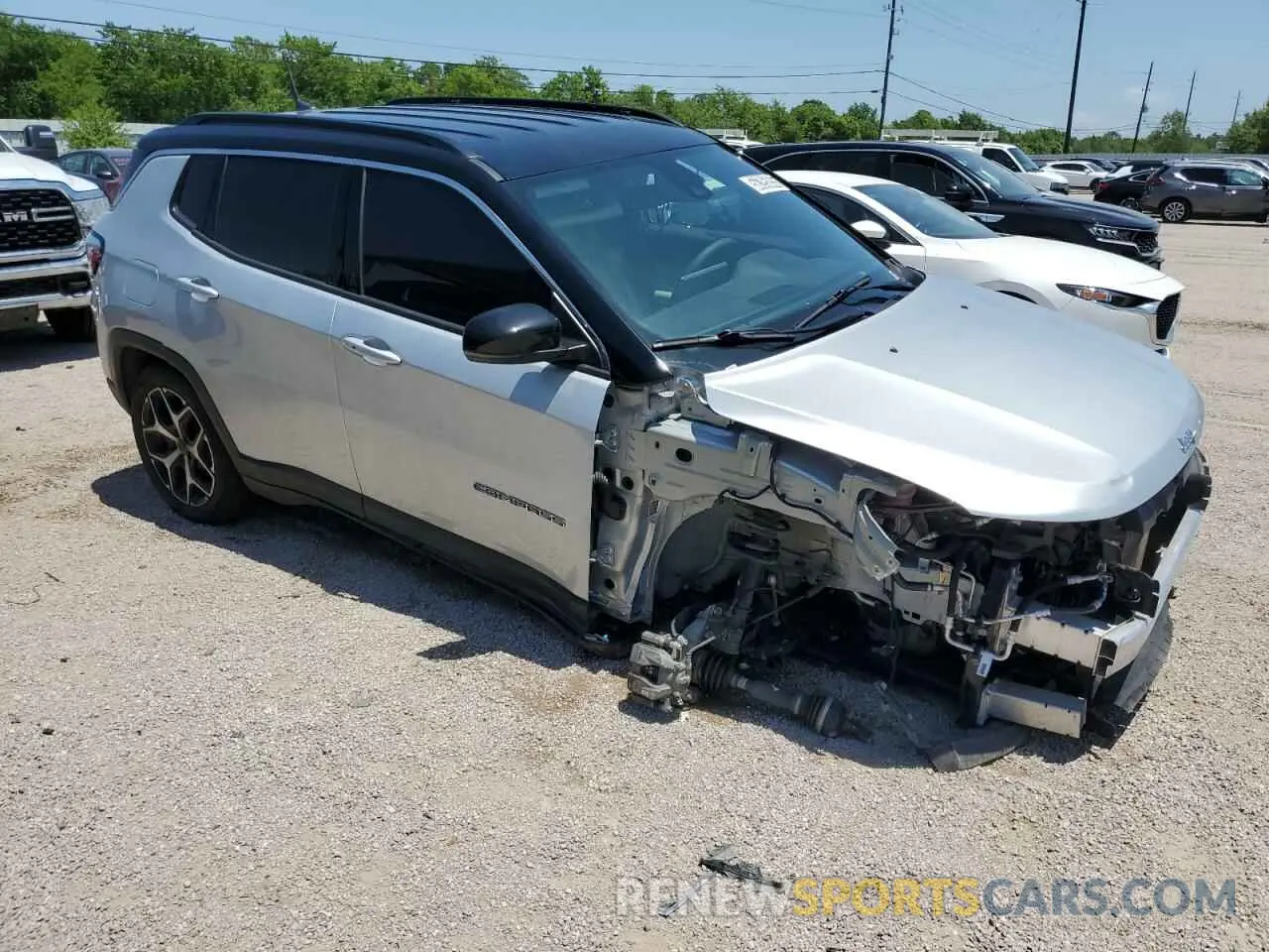 4 Photograph of a damaged car 3C4NJDCN2ST509949 JEEP COMPASS 2025