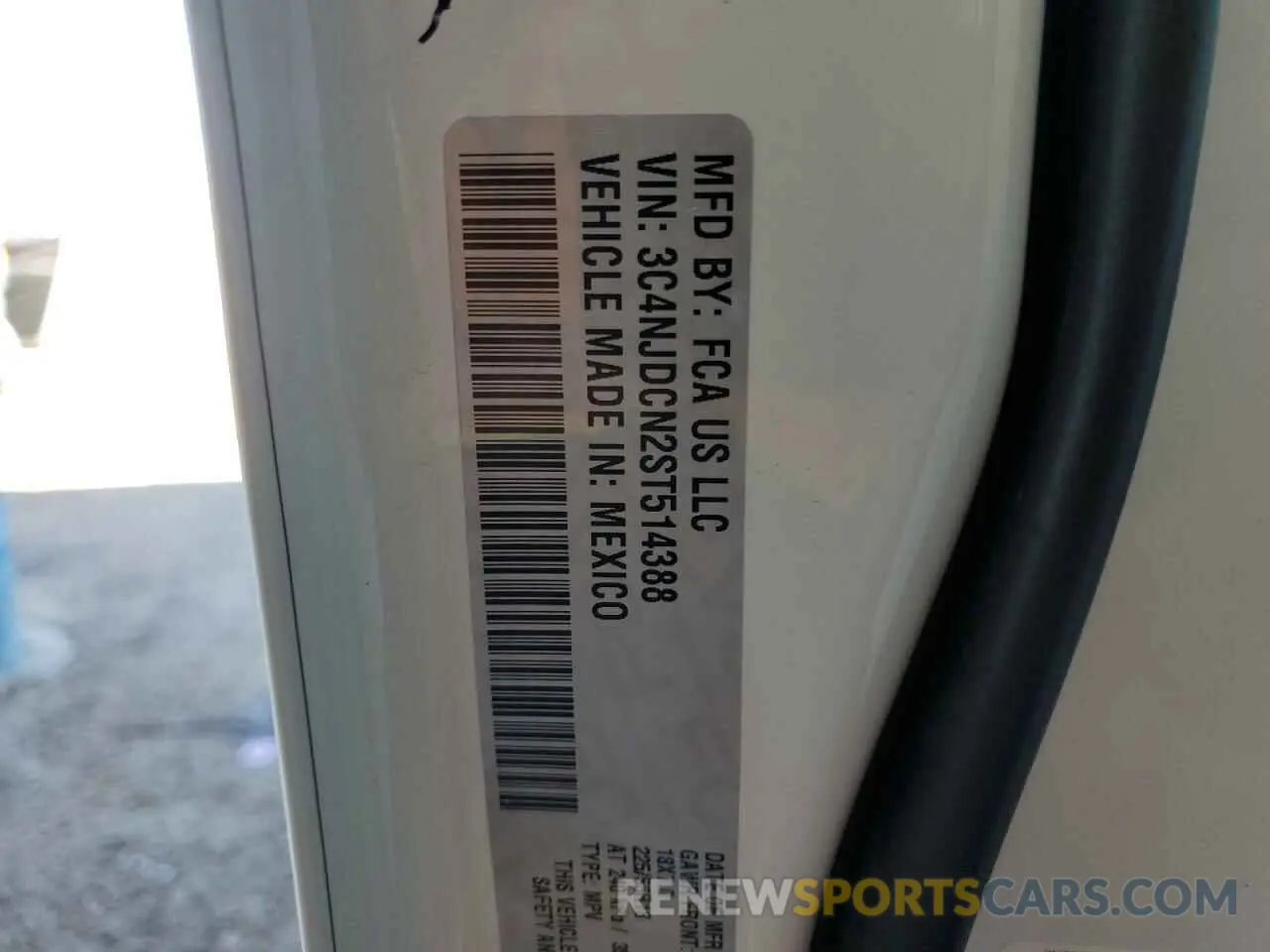 13 Photograph of a damaged car 3C4NJDCN2ST514388 JEEP COMPASS 2025