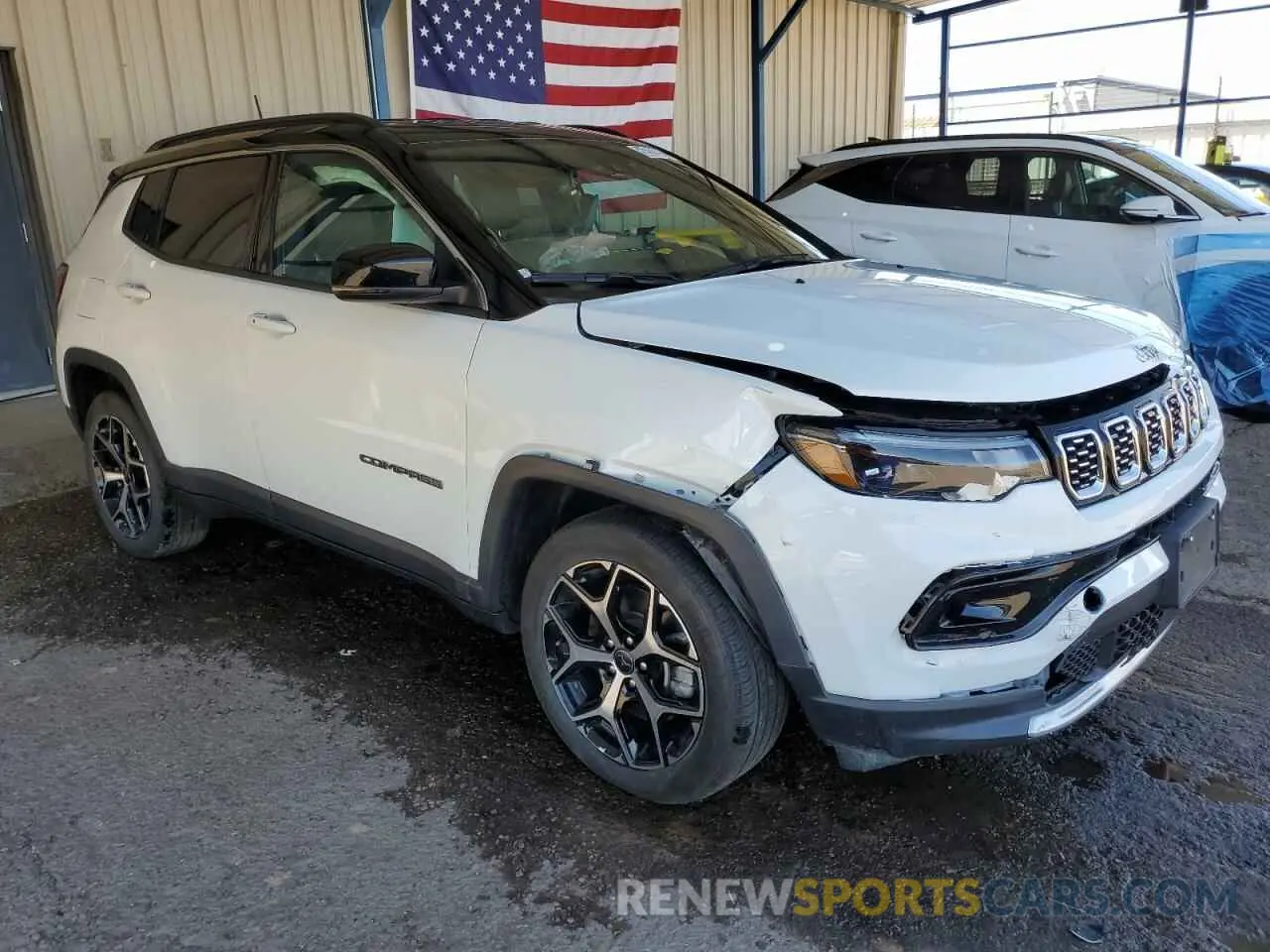 4 Photograph of a damaged car 3C4NJDCN2ST514388 JEEP COMPASS 2025