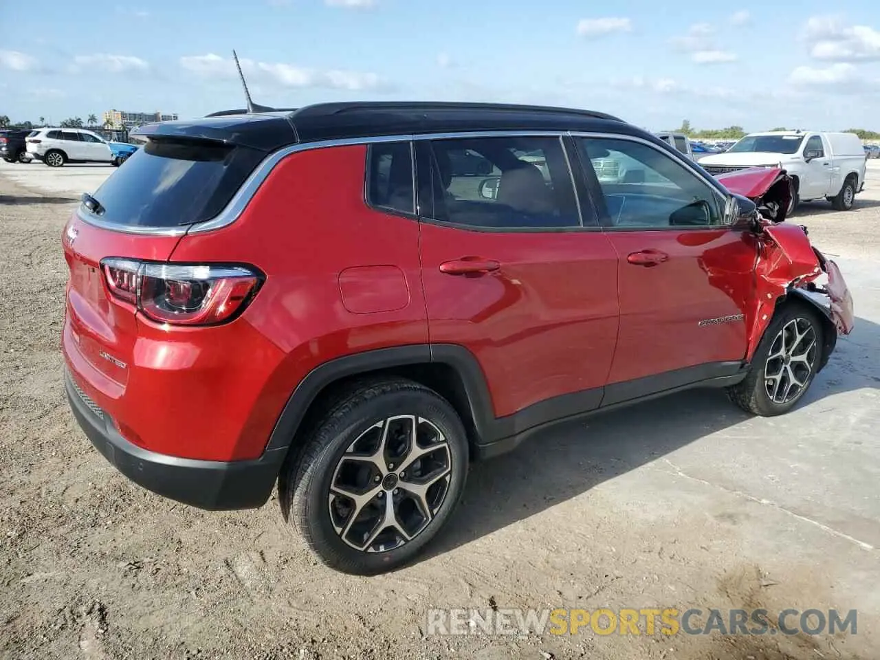 3 Photograph of a damaged car 3C4NJDCN2ST521728 JEEP COMPASS 2025