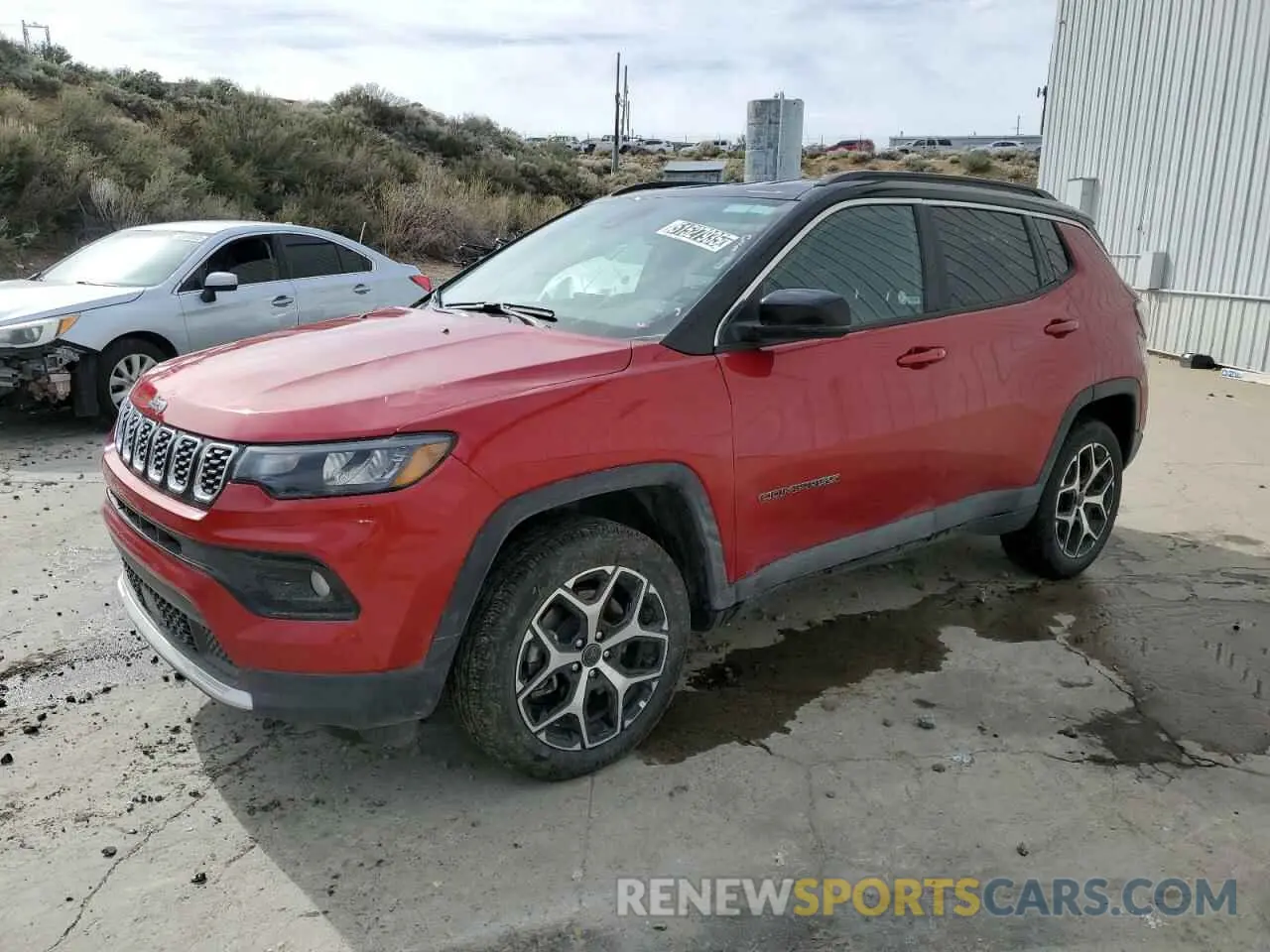 1 Photograph of a damaged car 3C4NJDCN2ST553045 JEEP COMPASS 2025