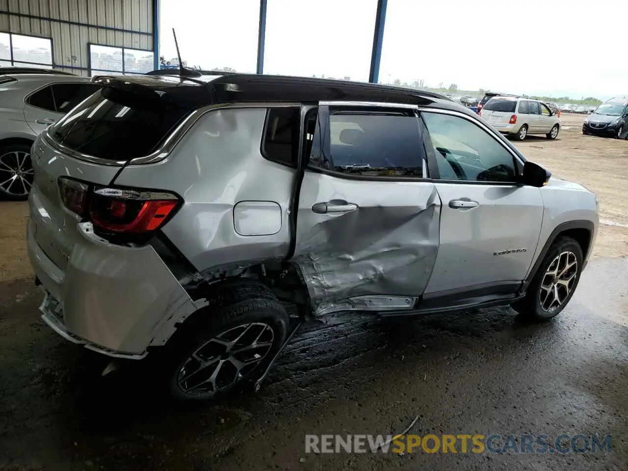 3 Photograph of a damaged car 3C4NJDCN2ST593609 JEEP COMPASS 2025