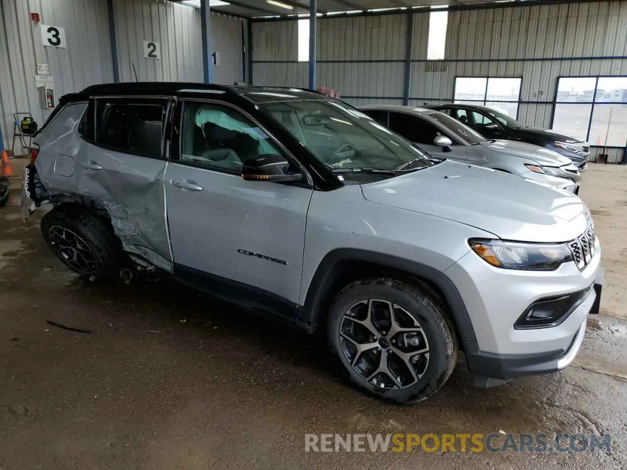 4 Photograph of a damaged car 3C4NJDCN2ST593609 JEEP COMPASS 2025