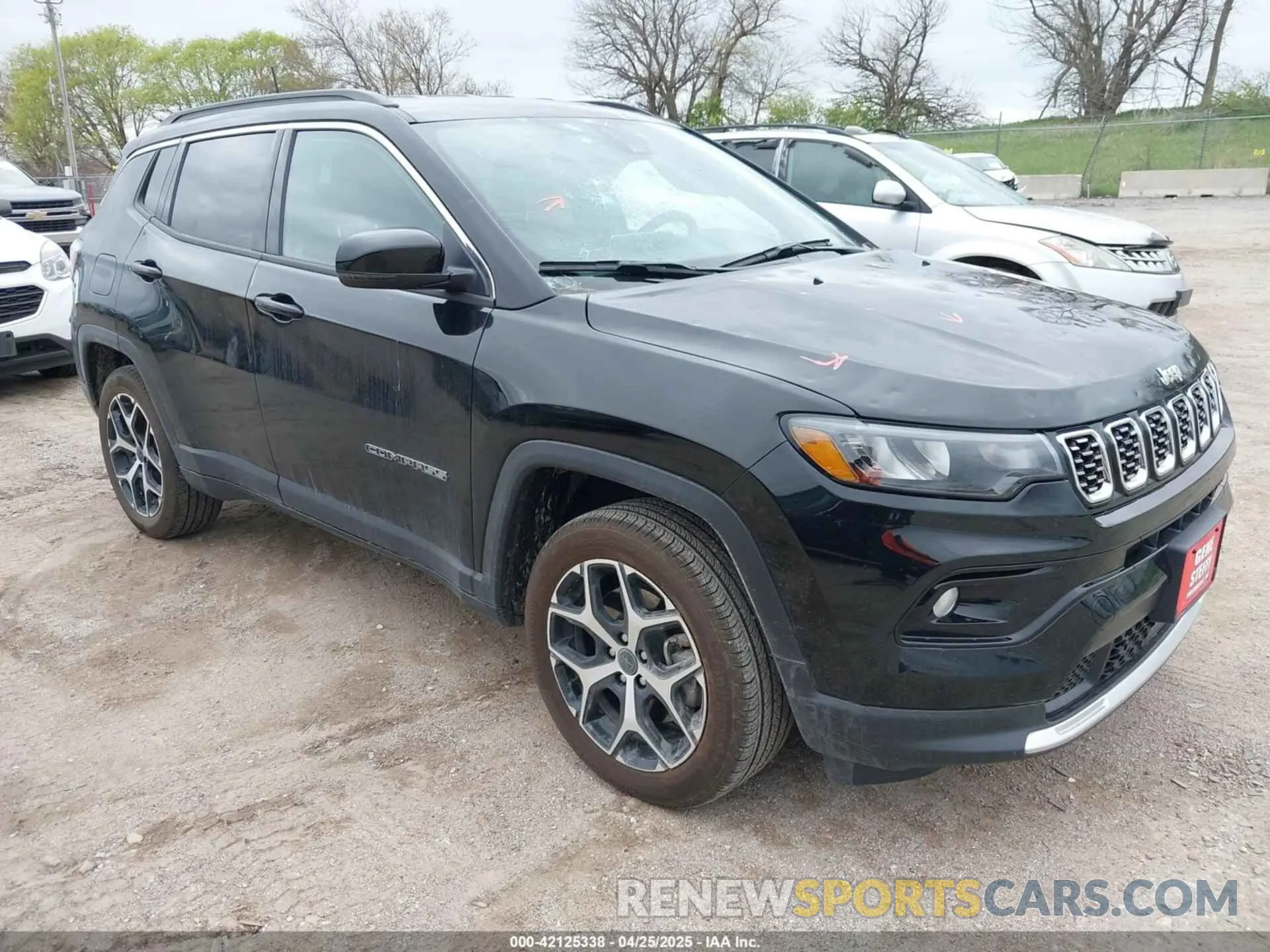 1 Photograph of a damaged car 3C4NJDCN3ST541115 JEEP COMPASS 2025