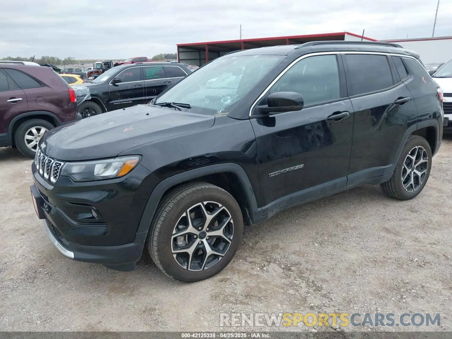 2 Photograph of a damaged car 3C4NJDCN3ST541115 JEEP COMPASS 2025