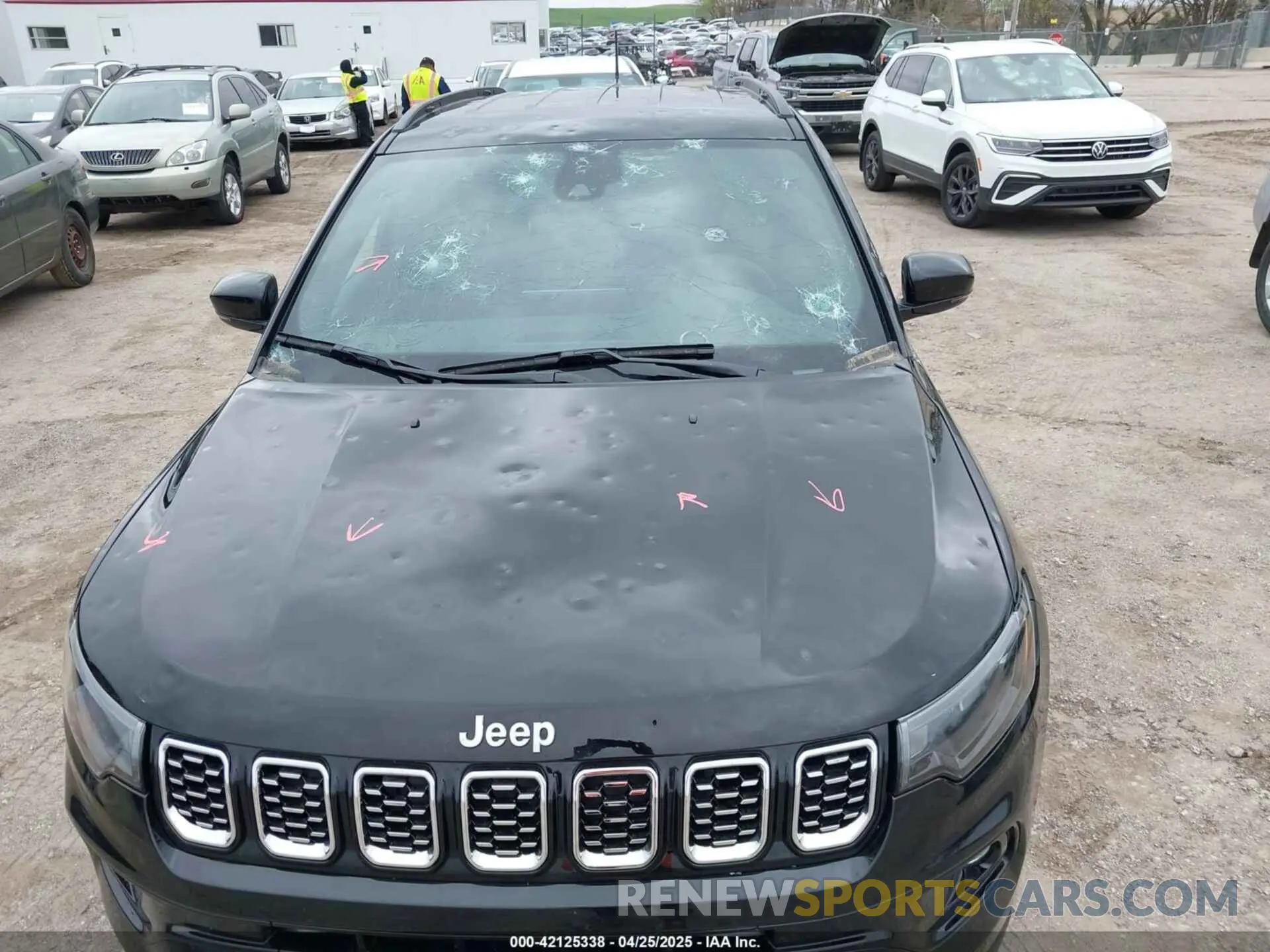 6 Photograph of a damaged car 3C4NJDCN3ST541115 JEEP COMPASS 2025