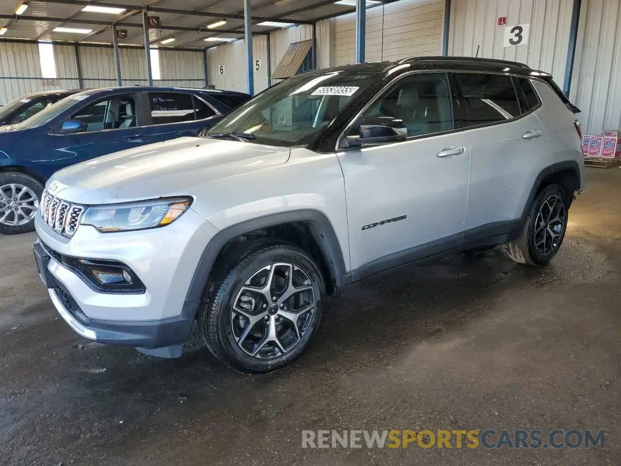 1 Photograph of a damaged car 3C4NJDCN3ST556732 JEEP COMPASS 2025