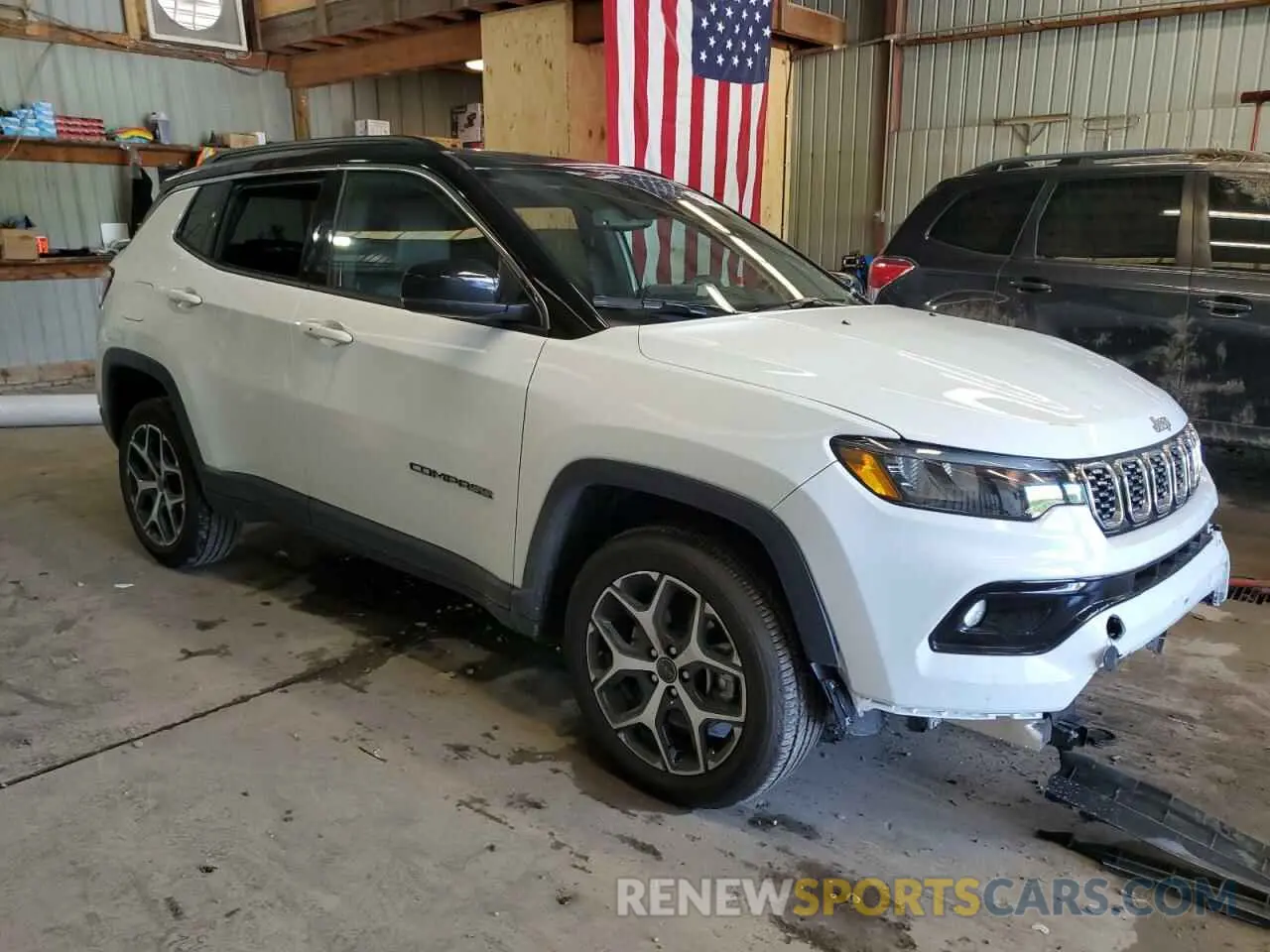 4 Photograph of a damaged car 3C4NJDCN4ST505739 JEEP COMPASS 2025