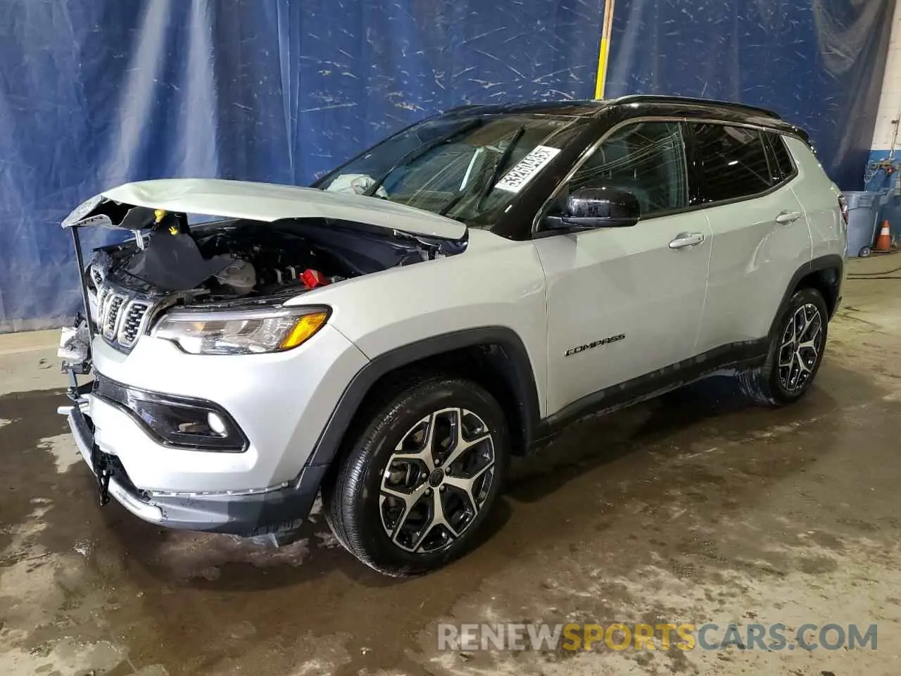 1 Photograph of a damaged car 3C4NJDCN4ST509581 JEEP COMPASS 2025