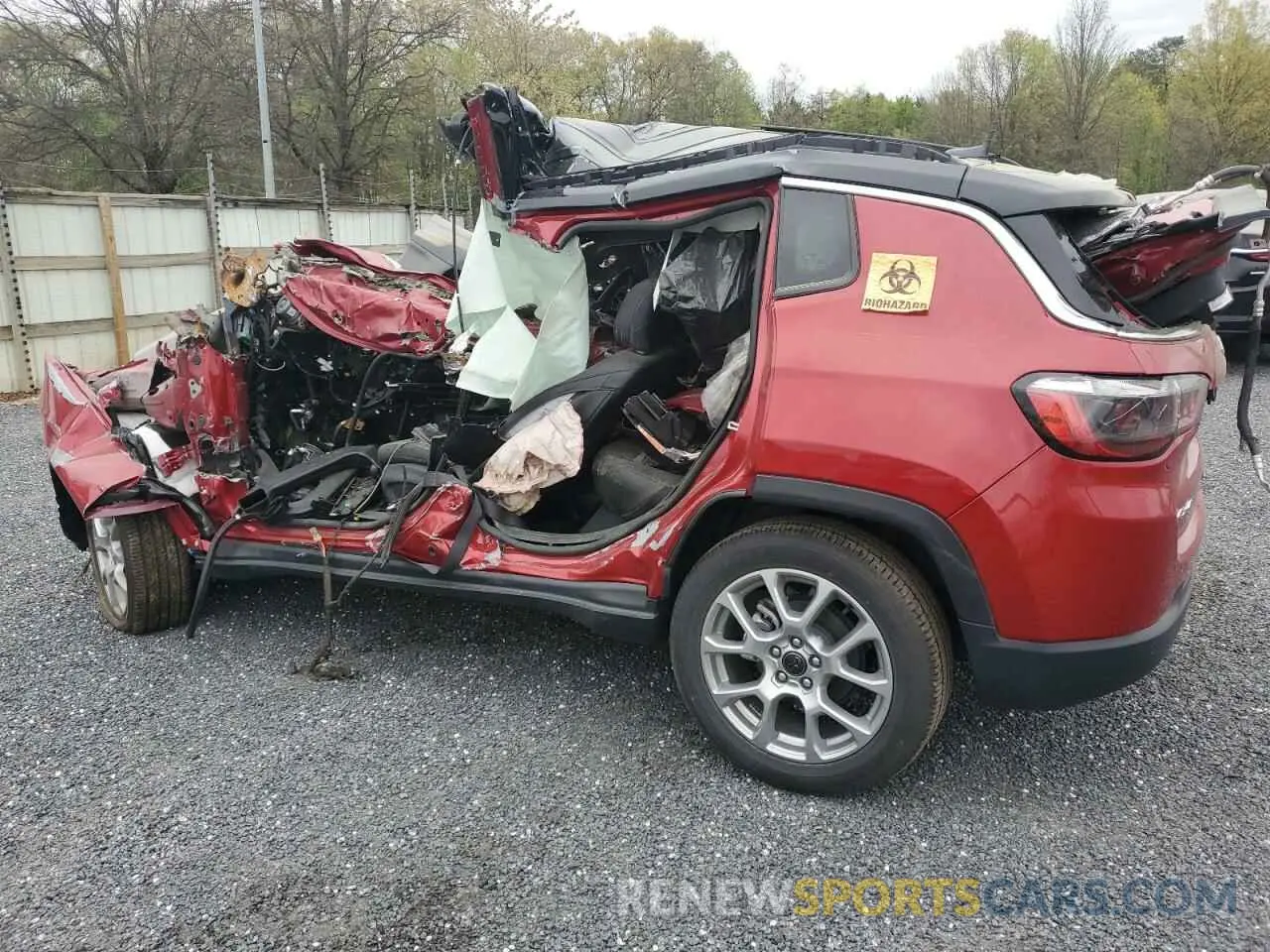 2 Photograph of a damaged car 3C4NJDCN4ST513209 JEEP COMPASS 2025