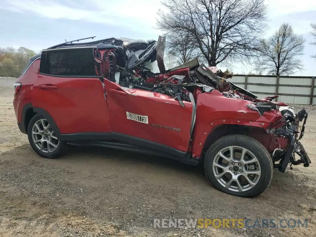 4 Photograph of a damaged car 3C4NJDCN4ST513209 JEEP COMPASS 2025