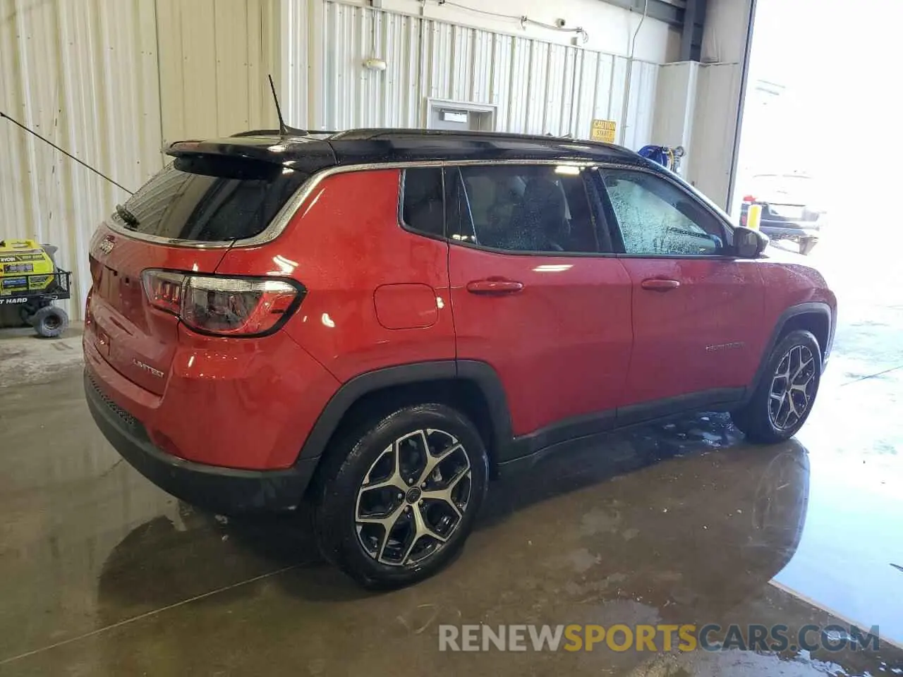 3 Photograph of a damaged car 3C4NJDCN4ST522749 JEEP COMPASS 2025