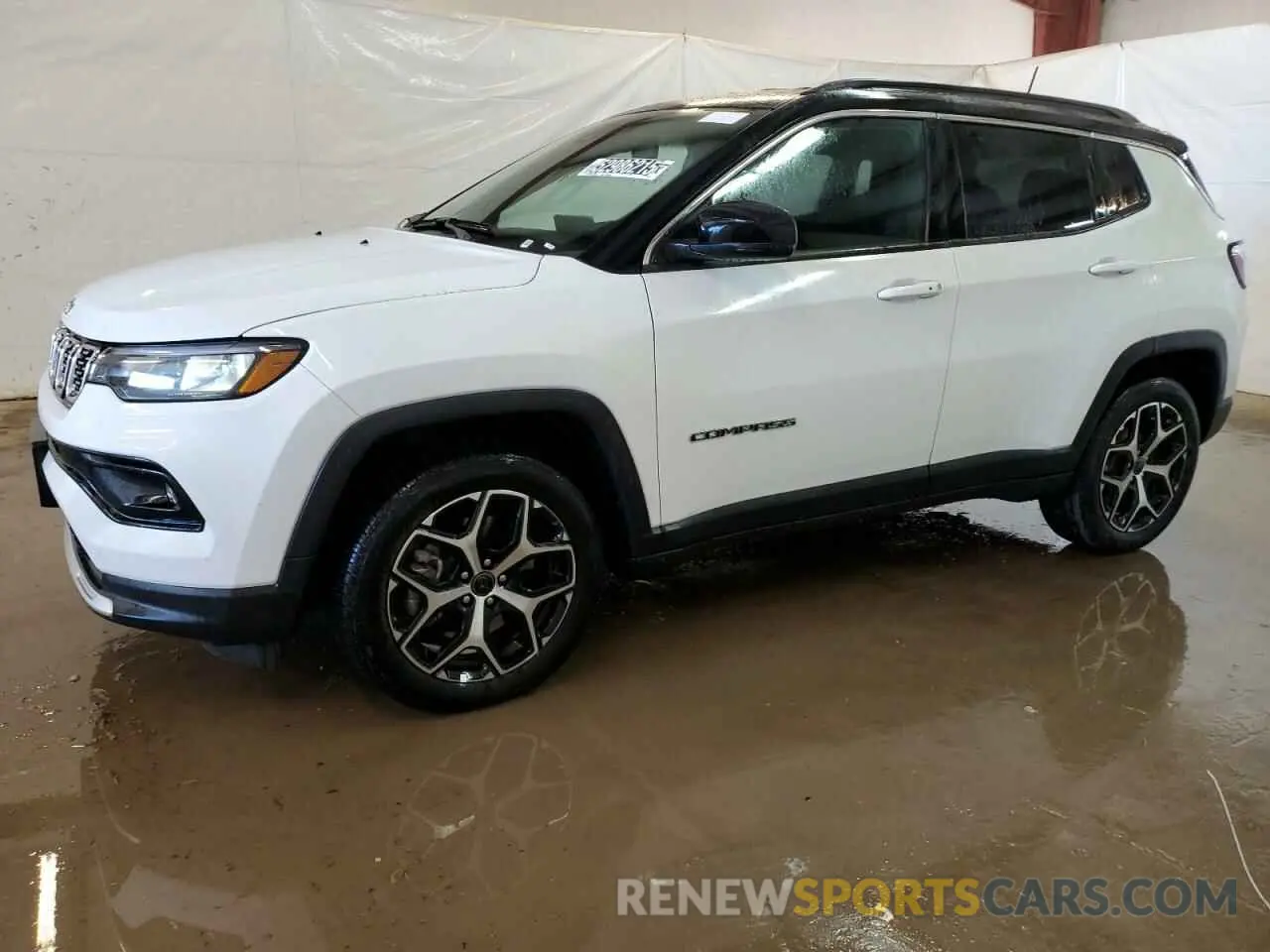 1 Photograph of a damaged car 3C4NJDCN4ST524405 JEEP COMPASS 2025