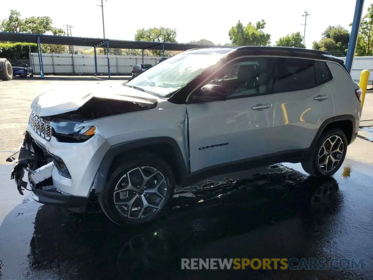 1 Photograph of a damaged car 3C4NJDCN4ST578433 JEEP COMPASS 2025