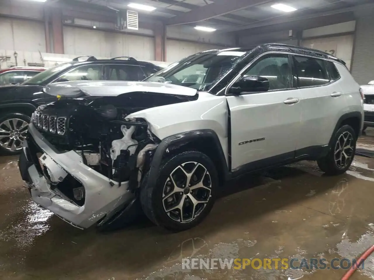 1 Photograph of a damaged car 3C4NJDCN5ST509105 JEEP COMPASS 2025