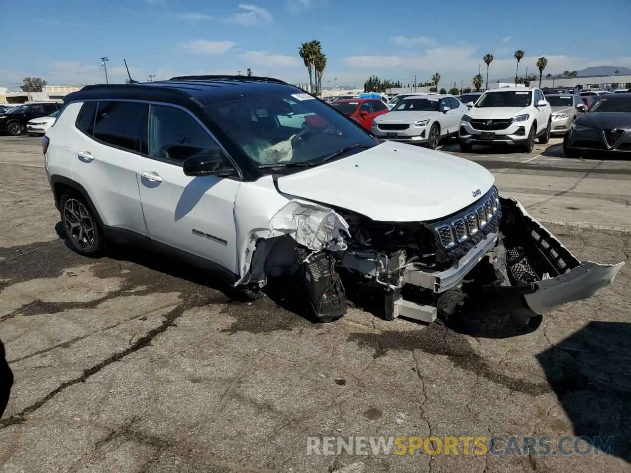 4 Photograph of a damaged car 3C4NJDCN5ST510724 JEEP COMPASS 2025