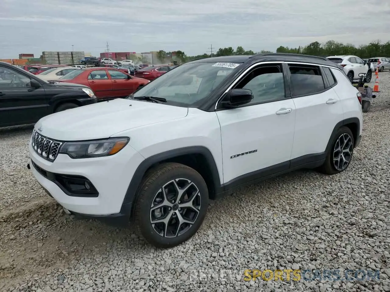 1 Photograph of a damaged car 3C4NJDCN5ST526860 JEEP COMPASS 2025