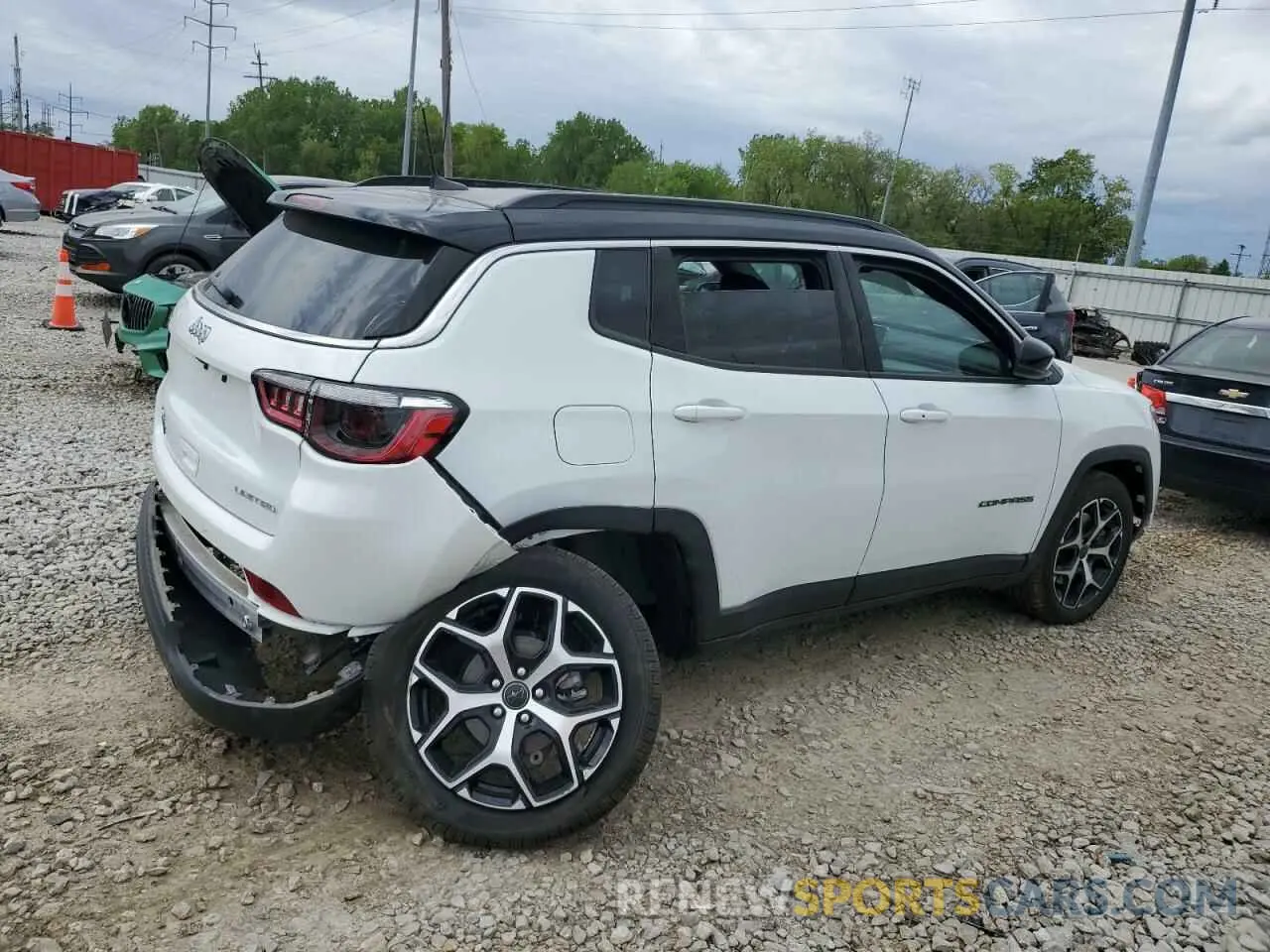 3 Photograph of a damaged car 3C4NJDCN5ST526860 JEEP COMPASS 2025