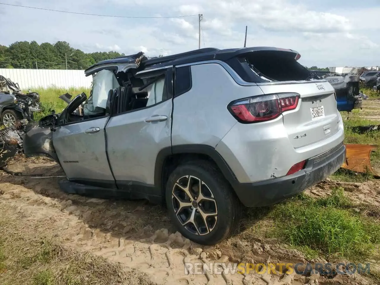 2 Photograph of a damaged car 3C4NJDCN6ST509811 JEEP COMPASS 2025
