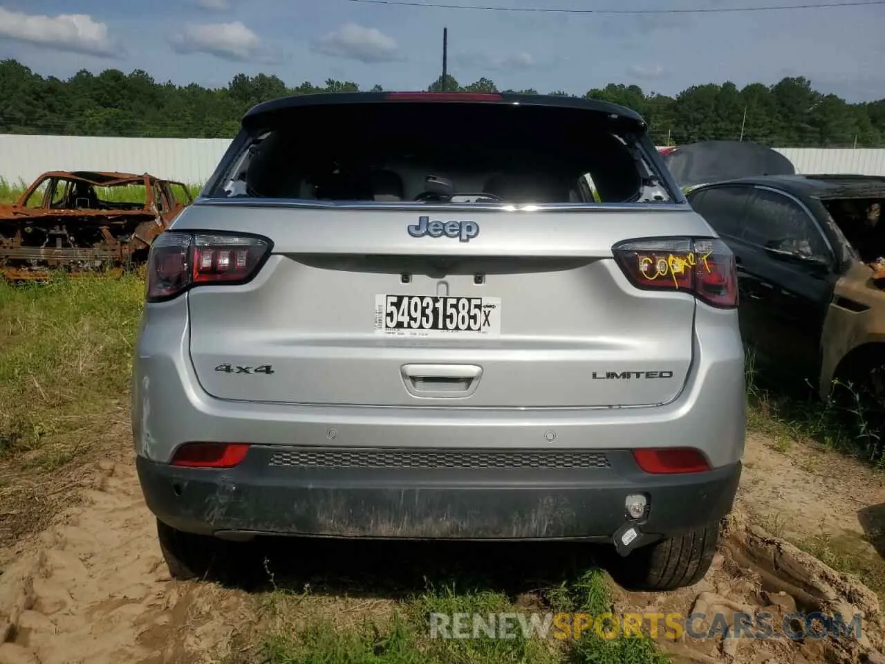 6 Photograph of a damaged car 3C4NJDCN6ST509811 JEEP COMPASS 2025