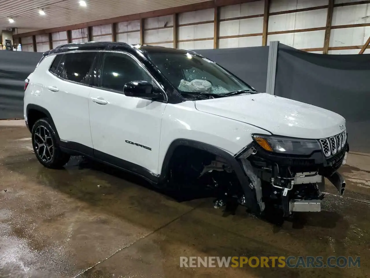 4 Photograph of a damaged car 3C4NJDCN6ST523580 JEEP COMPASS 2025