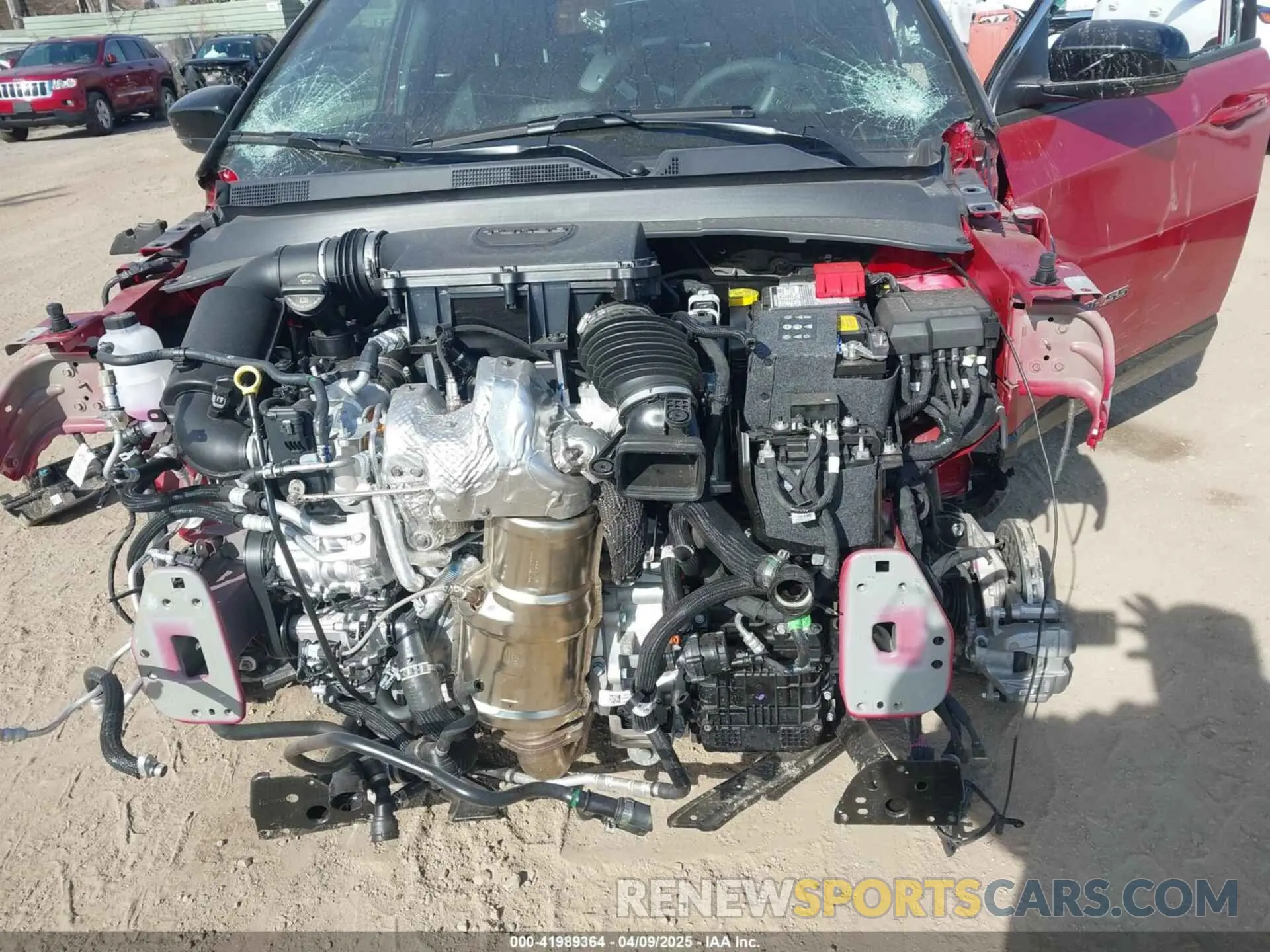 10 Photograph of a damaged car 3C4NJDCN6ST560628 JEEP COMPASS 2025