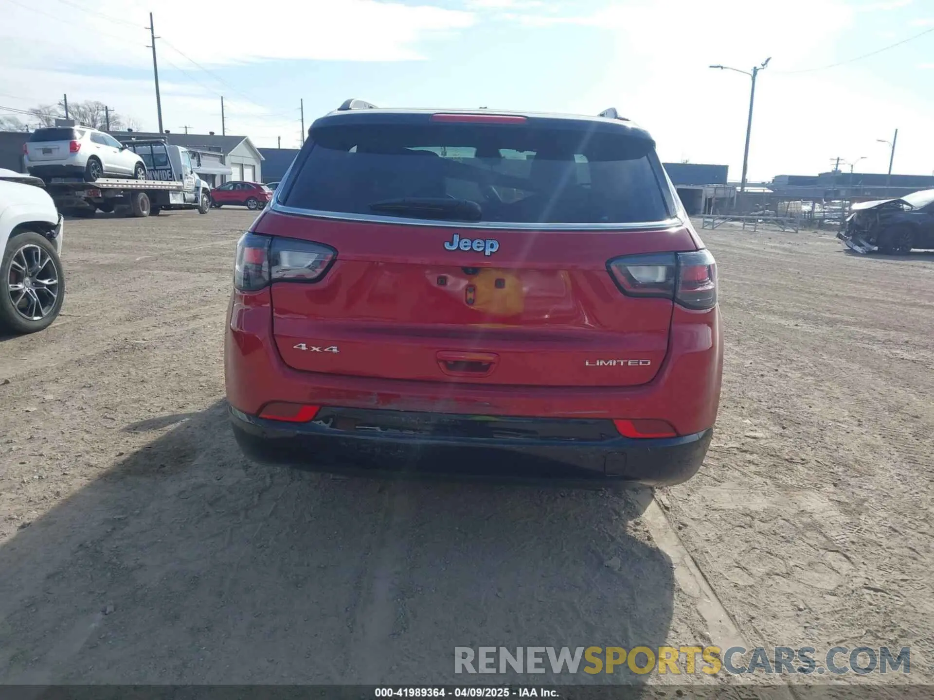 15 Photograph of a damaged car 3C4NJDCN6ST560628 JEEP COMPASS 2025