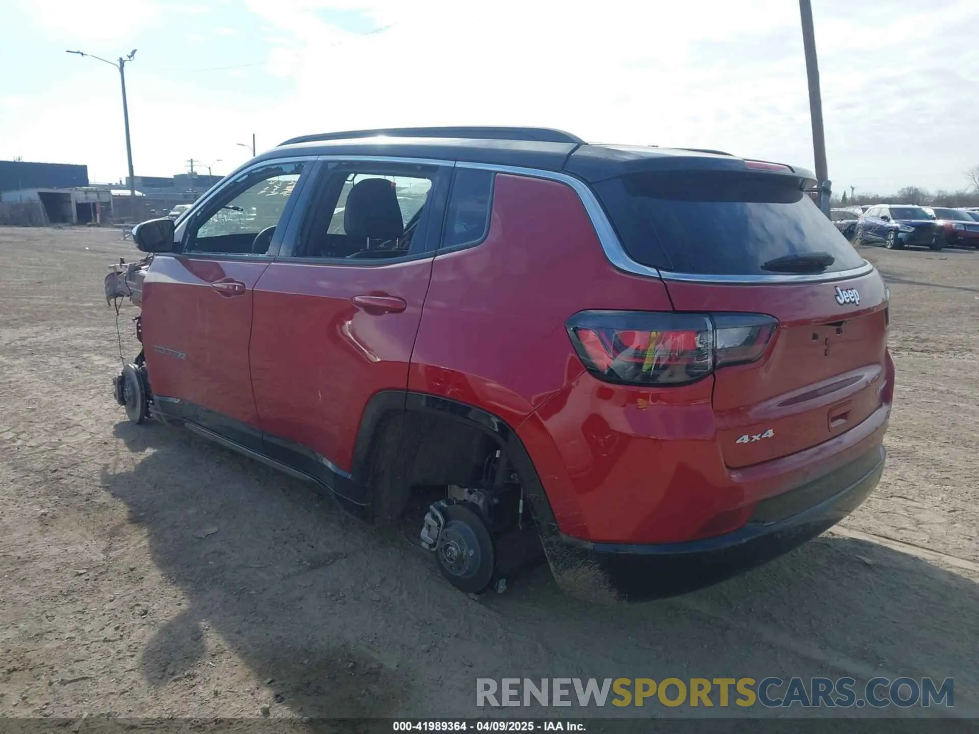 3 Photograph of a damaged car 3C4NJDCN6ST560628 JEEP COMPASS 2025