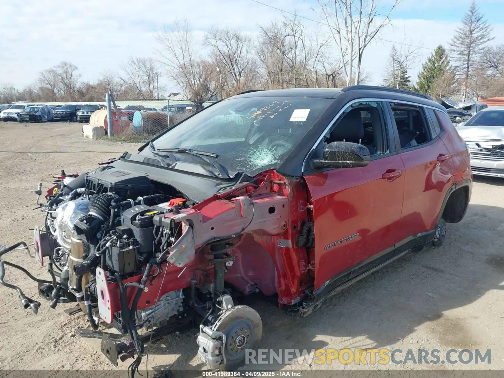 6 Photograph of a damaged car 3C4NJDCN6ST560628 JEEP COMPASS 2025