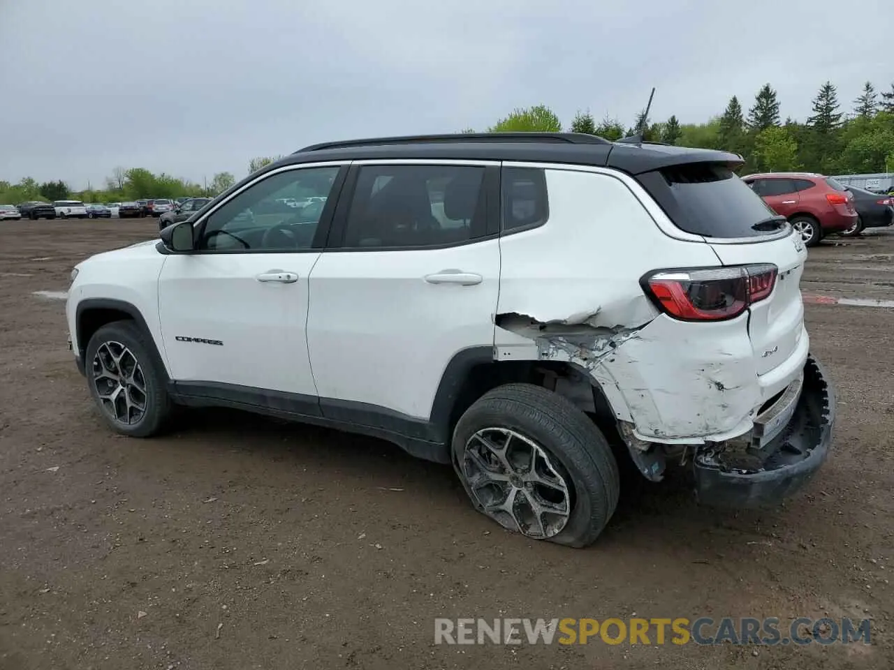 2 Photograph of a damaged car 3C4NJDCN7ST511874 JEEP COMPASS 2025