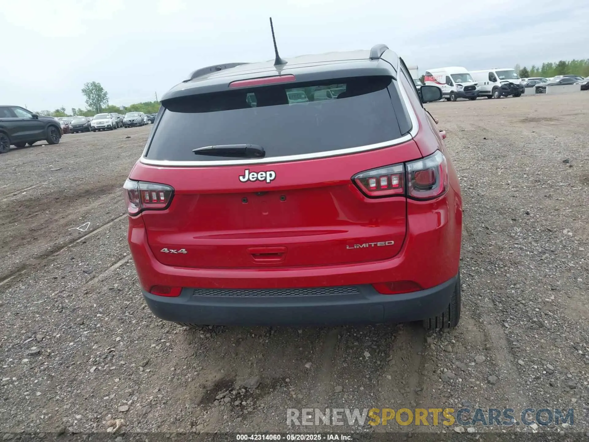 16 Photograph of a damaged car 3C4NJDCN7ST545247 JEEP COMPASS 2025