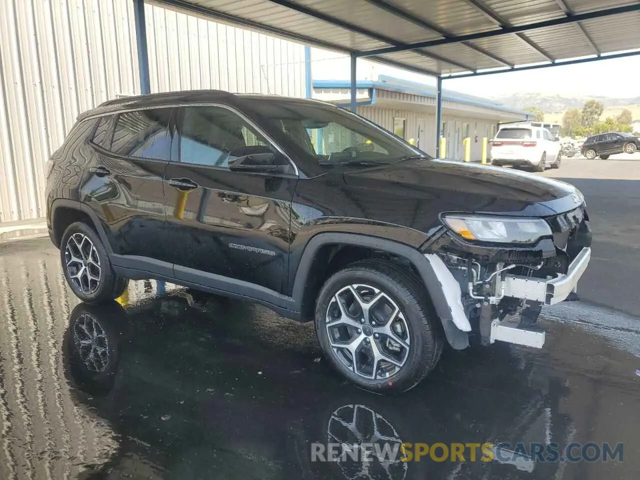 4 Photograph of a damaged car 3C4NJDCN7ST578443 JEEP COMPASS 2025