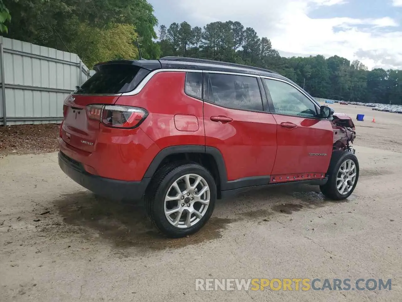 3 Photograph of a damaged car 3C4NJDCN8ST513309 JEEP COMPASS 2025