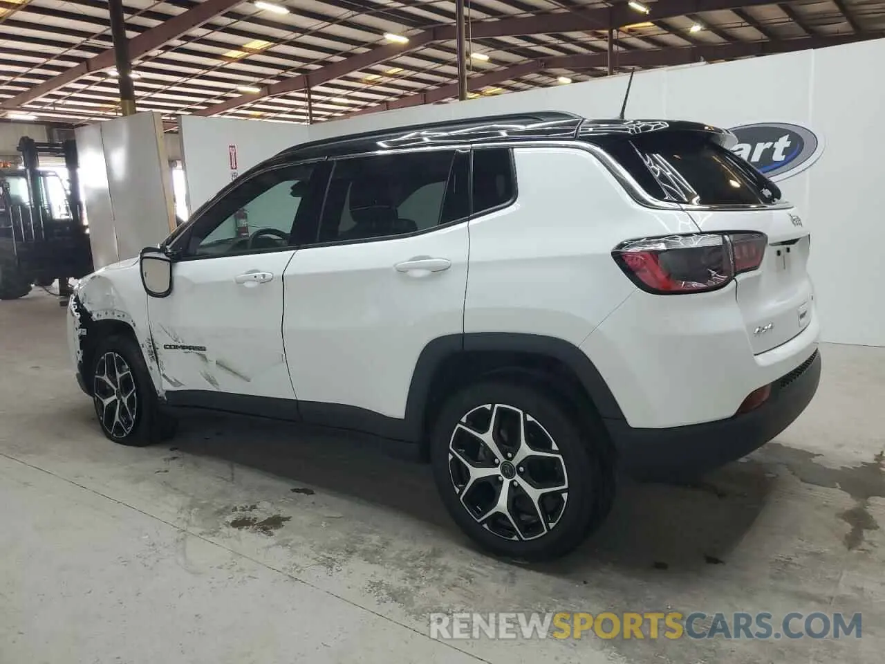 2 Photograph of a damaged car 3C4NJDCN8ST522849 JEEP COMPASS 2025