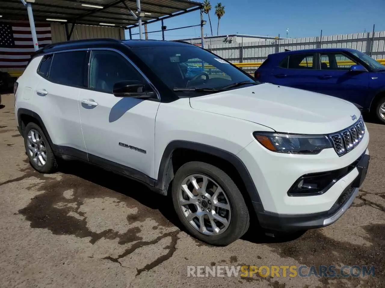 4 Photograph of a damaged car 3C4NJDCN9ST507003 JEEP COMPASS 2025