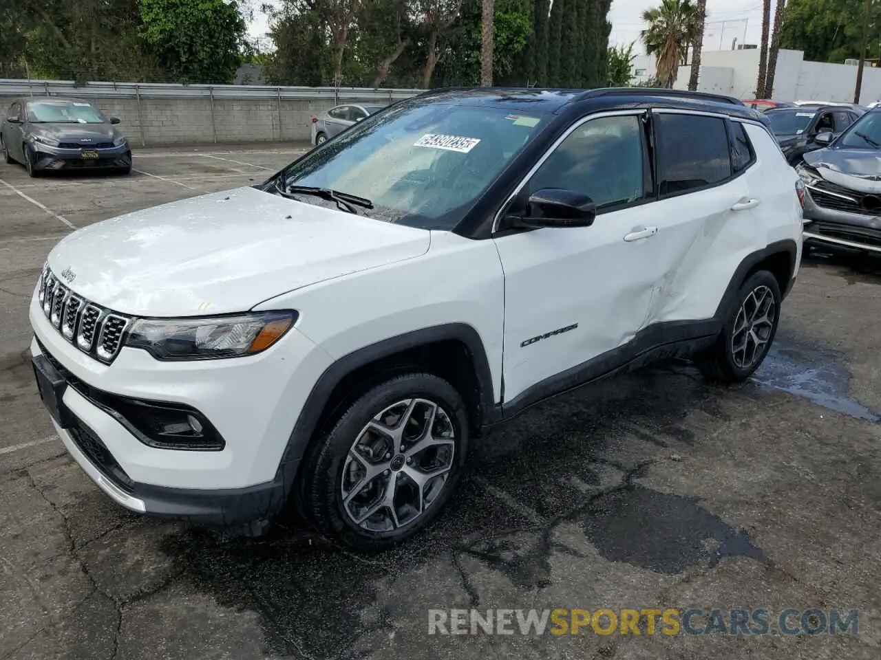 1 Photograph of a damaged car 3C4NJDCN9ST511021 JEEP COMPASS 2025