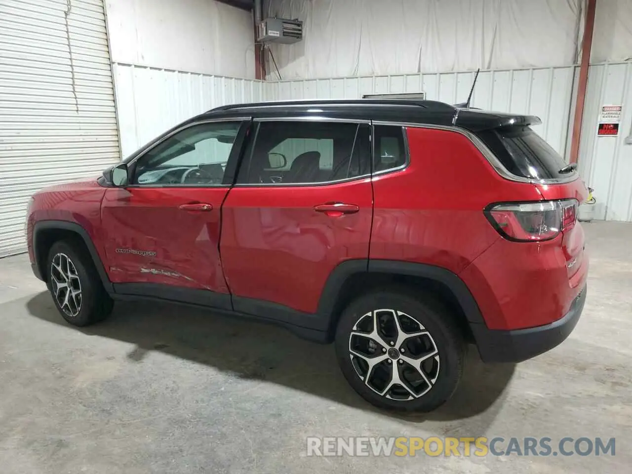 2 Photograph of a damaged car 3C4NJDCN9ST522844 JEEP COMPASS 2025