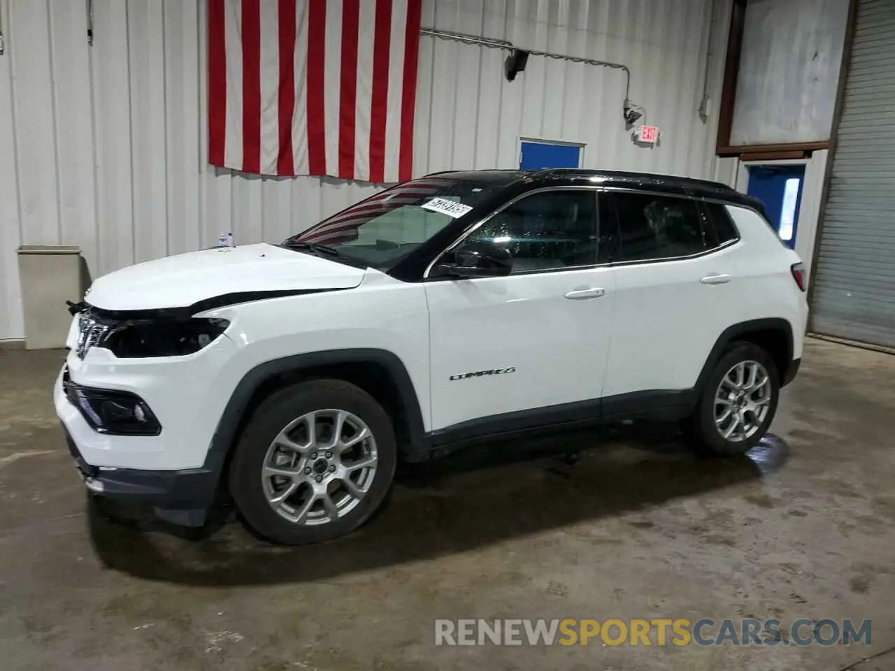 1 Photograph of a damaged car 3C4NJDCNXST513148 JEEP COMPASS 2025