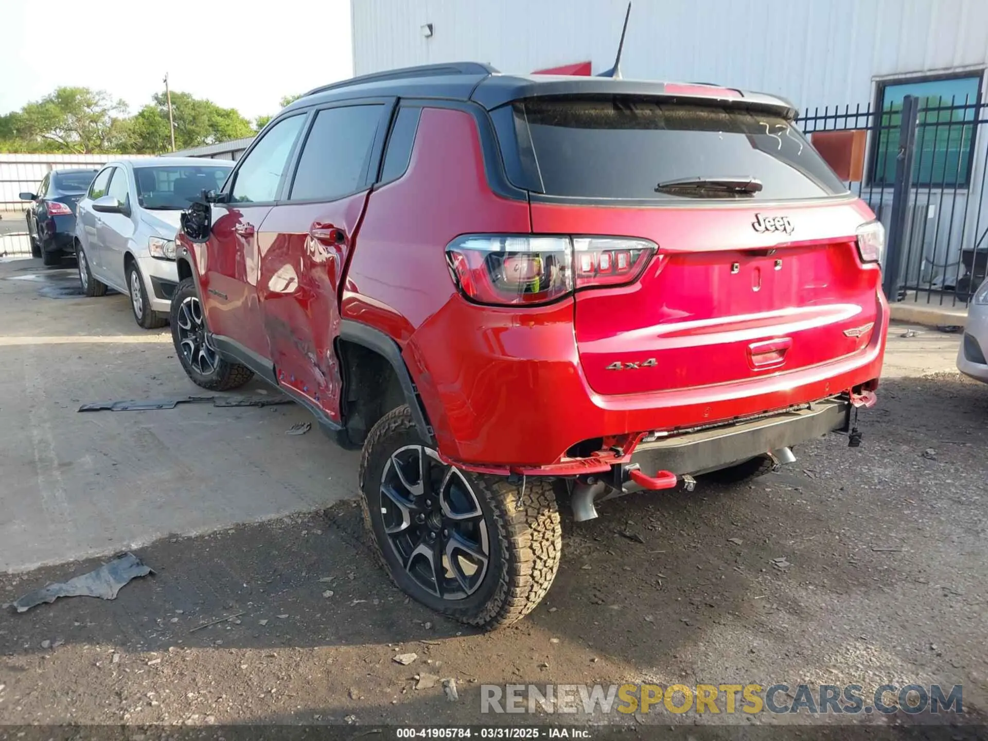 3 Photograph of a damaged car 3C4NJDDN0ST551132 JEEP COMPASS 2025