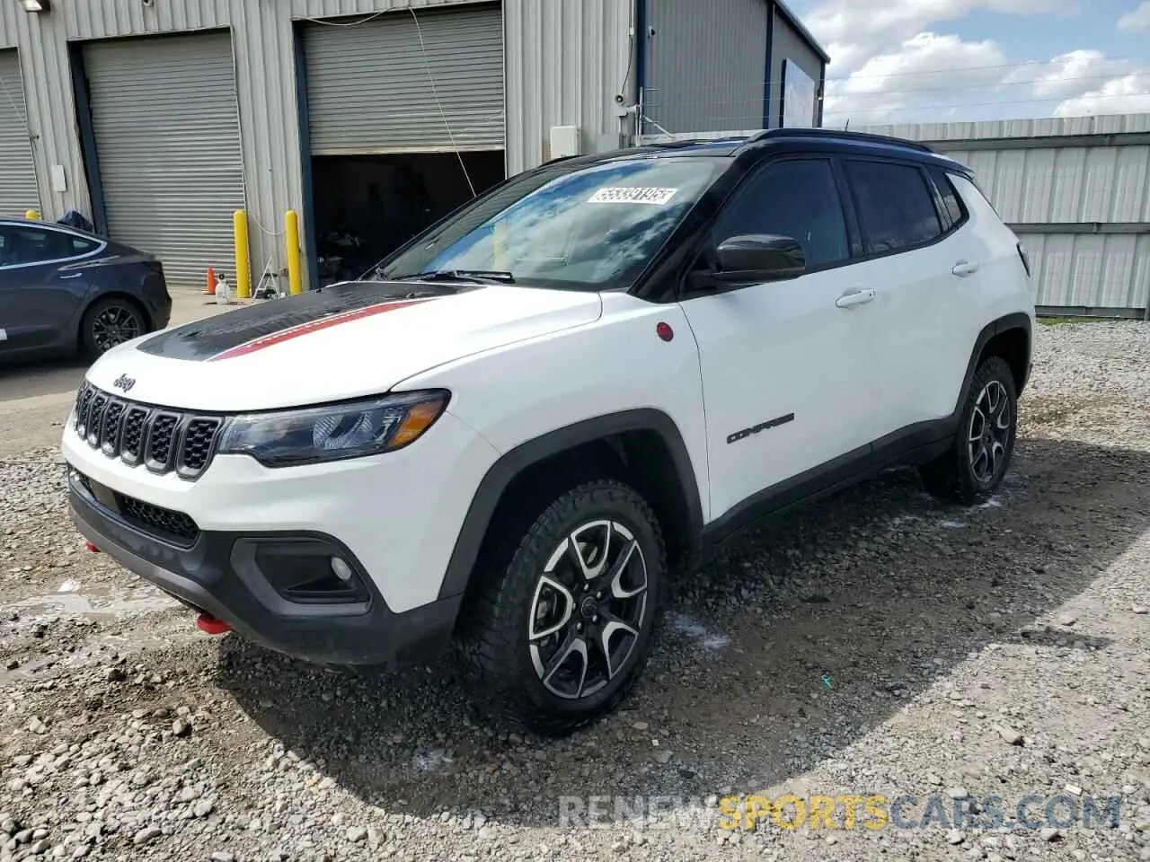 1 Photograph of a damaged car 3C4NJDDN5ST522578 JEEP COMPASS 2025