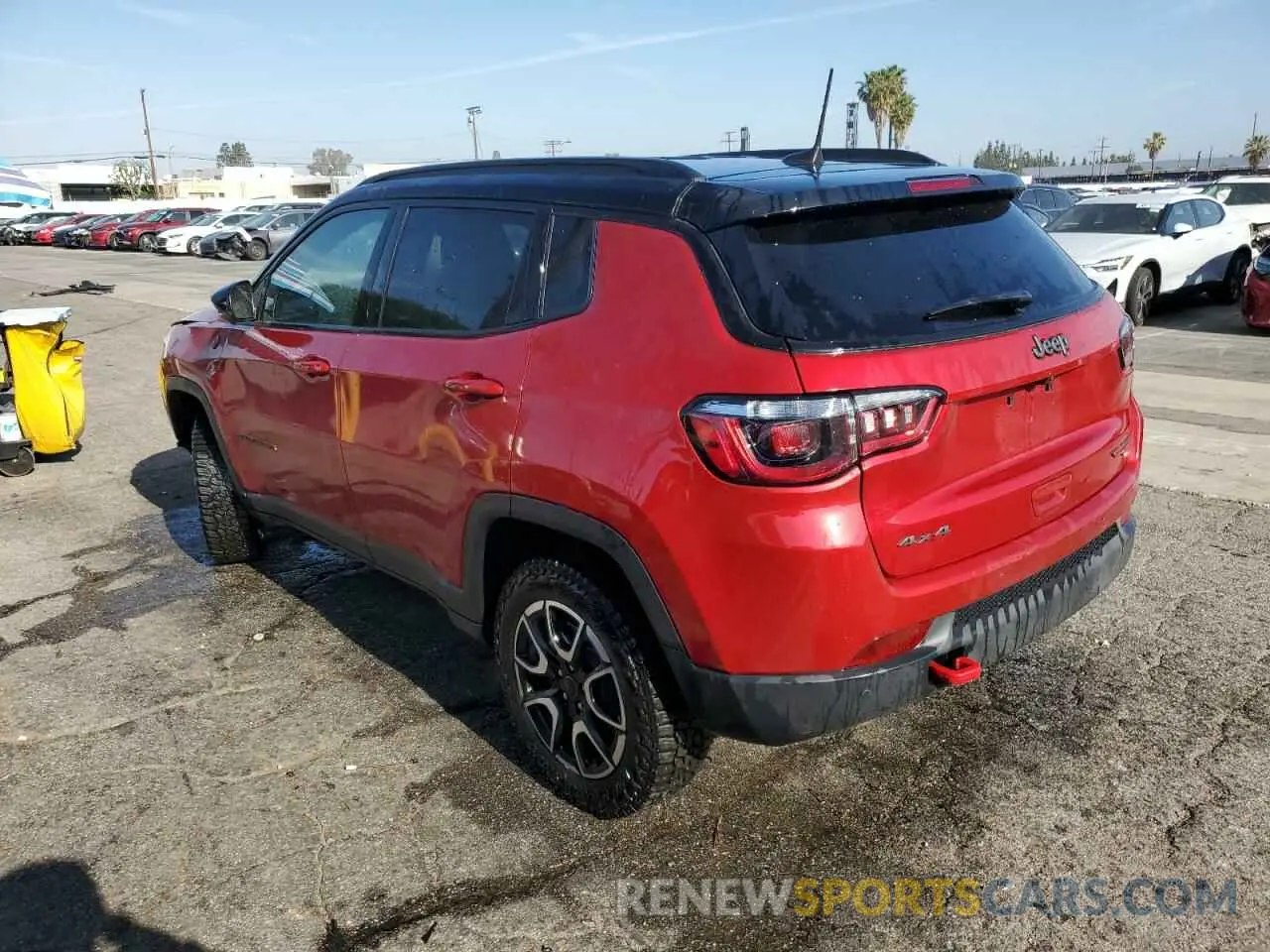 2 Photograph of a damaged car 3C4NJDDN5ST533306 JEEP COMPASS 2025